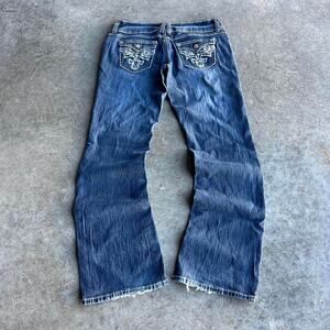 2000s vintage argeis y2k flare jeans